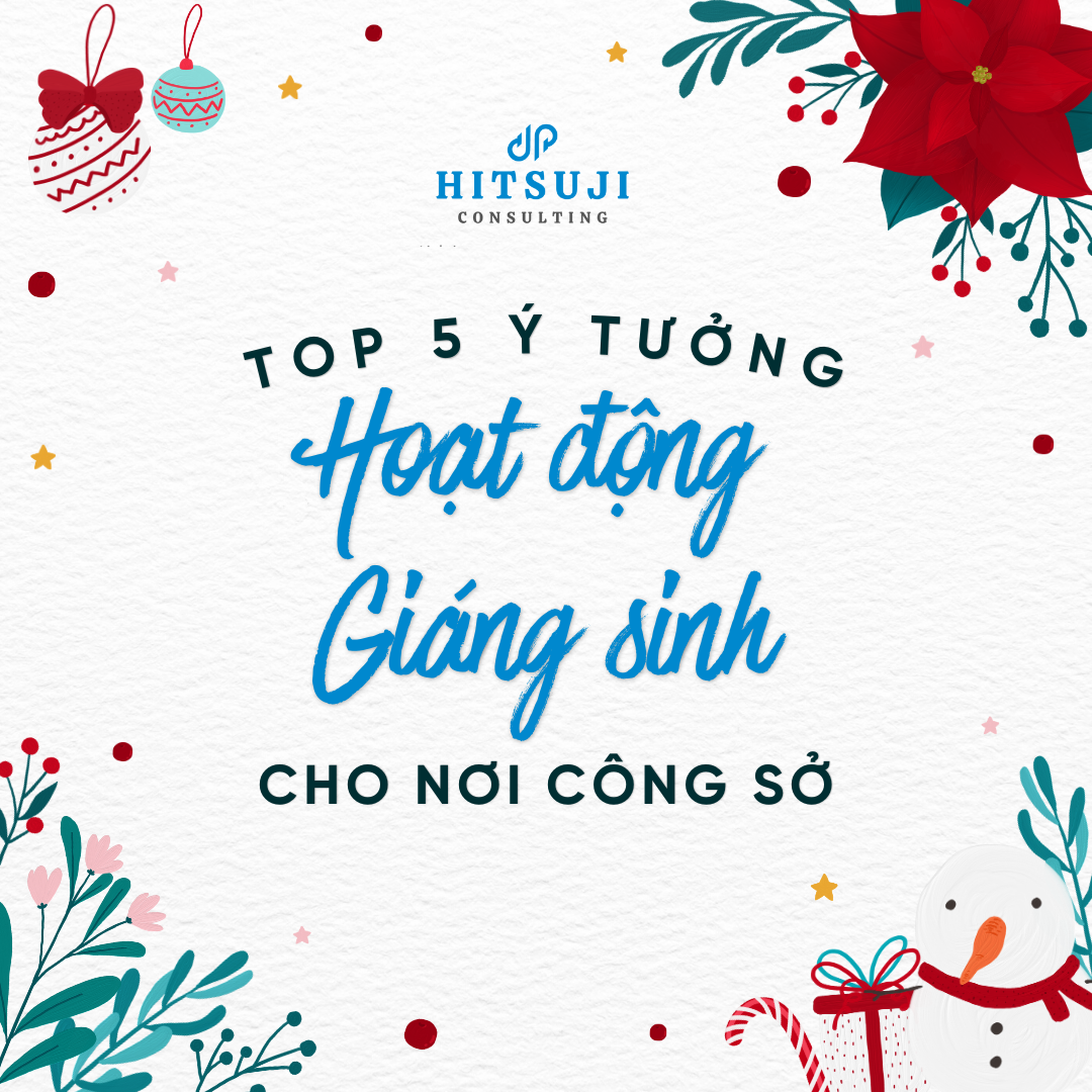 TOP 5 Ý TƯỞNG HOẠT ĐỘNG GIÁNG SINH NƠI CÔNG SỞ