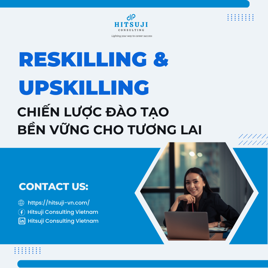 RESKILLING VÀ UPSKILLING: CHIẾN LƯỢC ĐÀO TẠO BỀN VỮNG CHO TƯƠNG LAI