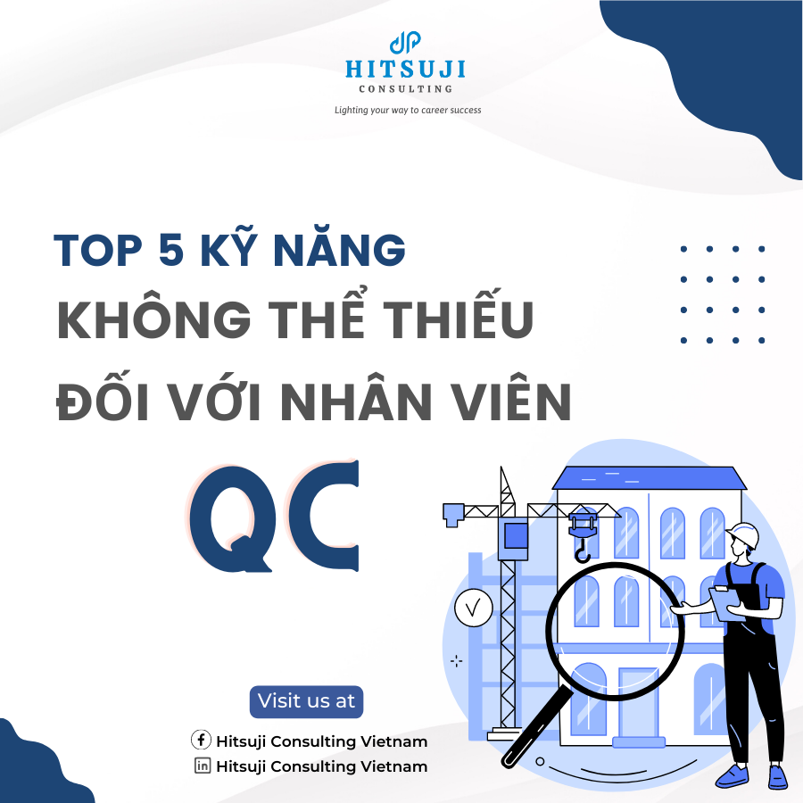 TOP 5 KỸ NĂNG KHÔNG THỂ THIẾU ĐỐI VỚI NHÂN VIÊN QC